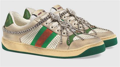 new dirty gucci shoes|sneakers that look dirty.